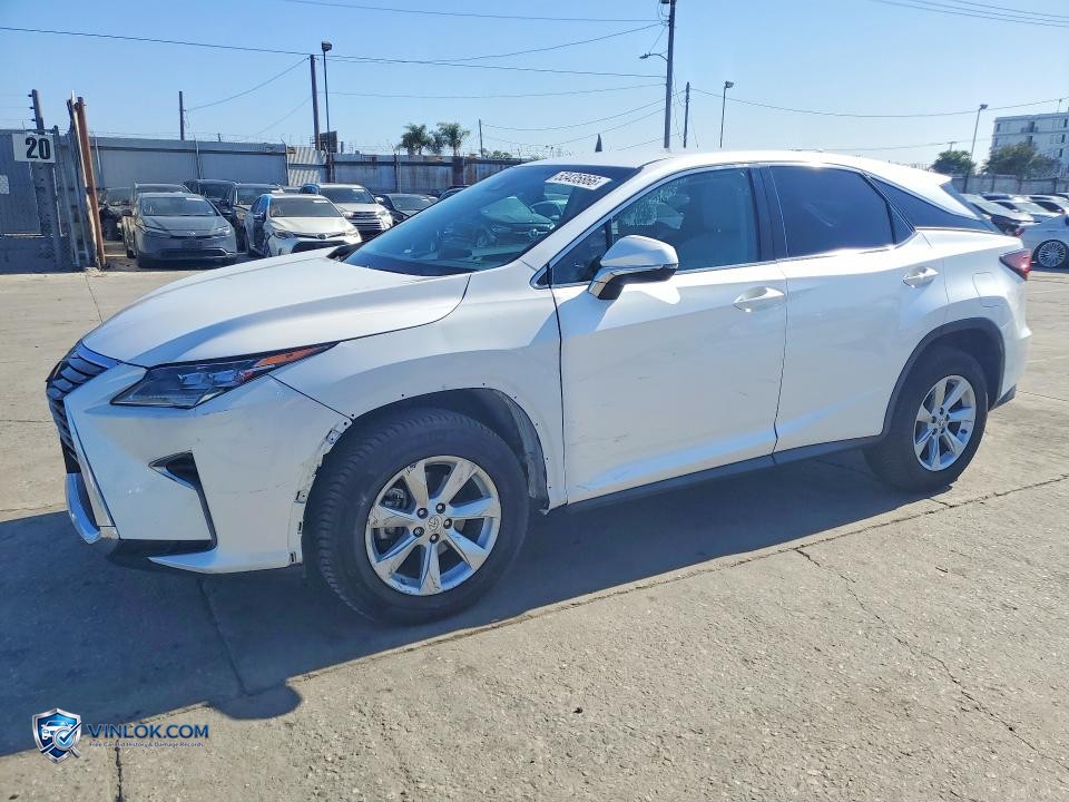 2017 LEXUS RX 350 BASE – Lot 53435866 auction photo
