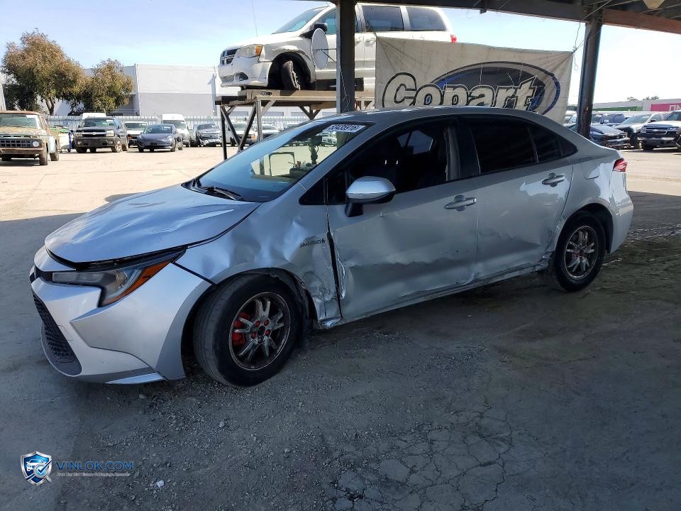 2020 TOYOTA COROLLA LE – Lot 53435916 auction photo