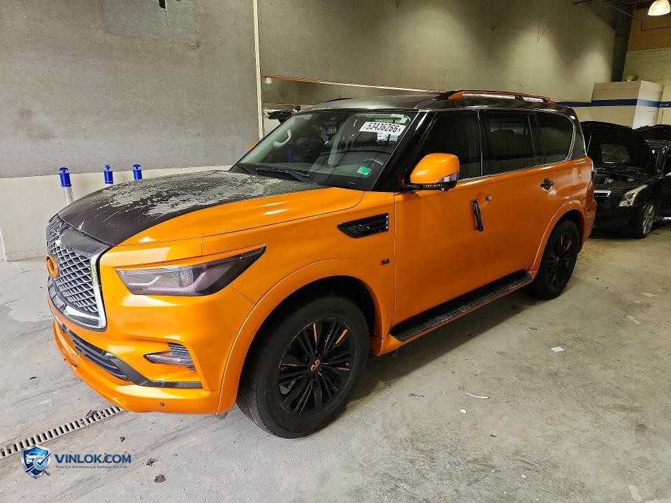 2019 INFINITI QX80 LUXE – Lot 53436266 auction photo