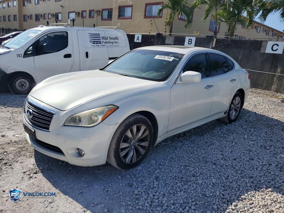 2011 INFINITI M37 X – Lot 53436766 auction photo