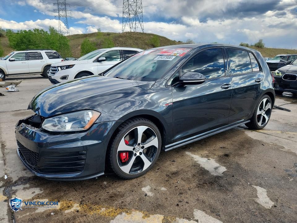 2017 VOLKSWAGEN GTI SPORT – Lot 53437956 auction photo