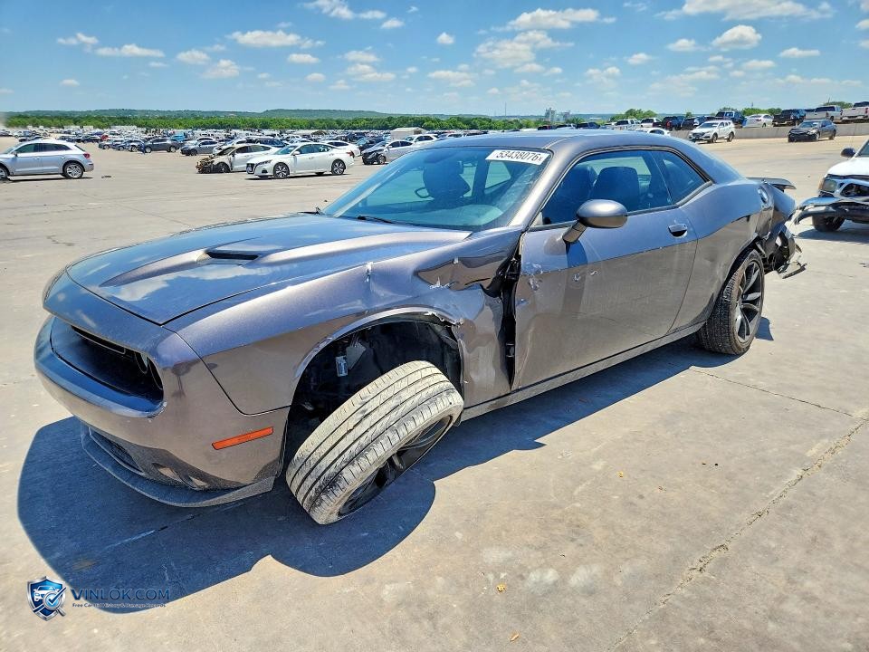 2017 DODGE CHALLENGER SXT – Lot 53438076 auction photo