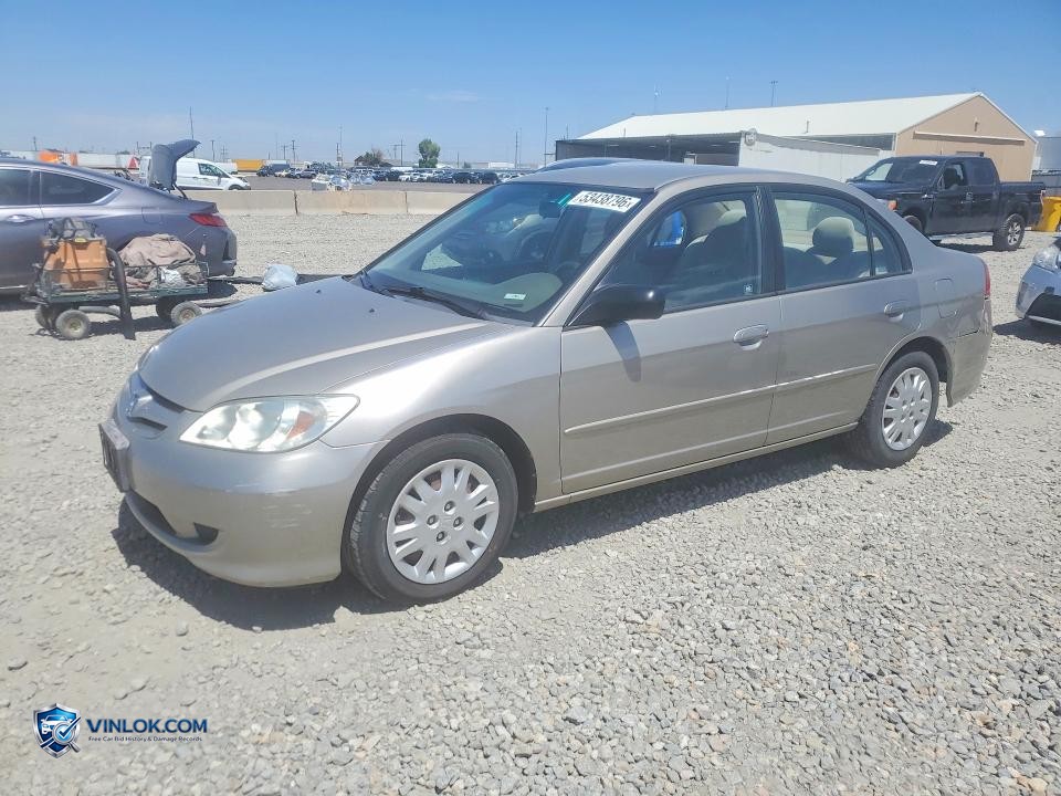 2005 HONDA CIVIC LX – Lot 53438796 auction photo