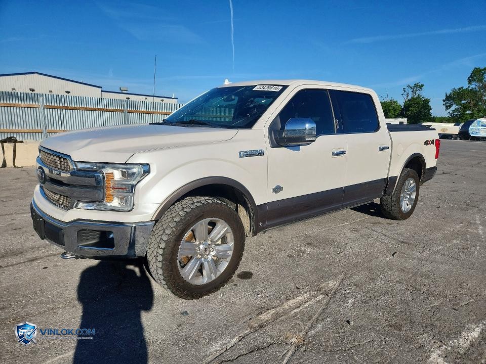 2018 FORD F150 SUPERCREW – Lot 53439616 auction photo