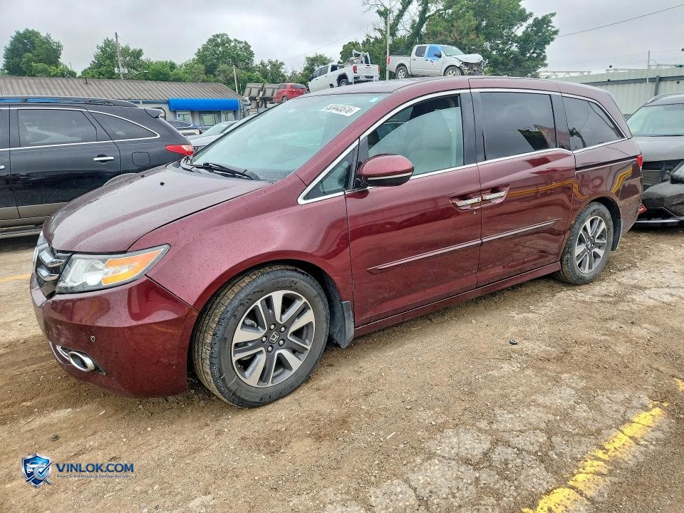 2016 HONDA ODYSSEY TOURING – Lot 53443516 auction photo