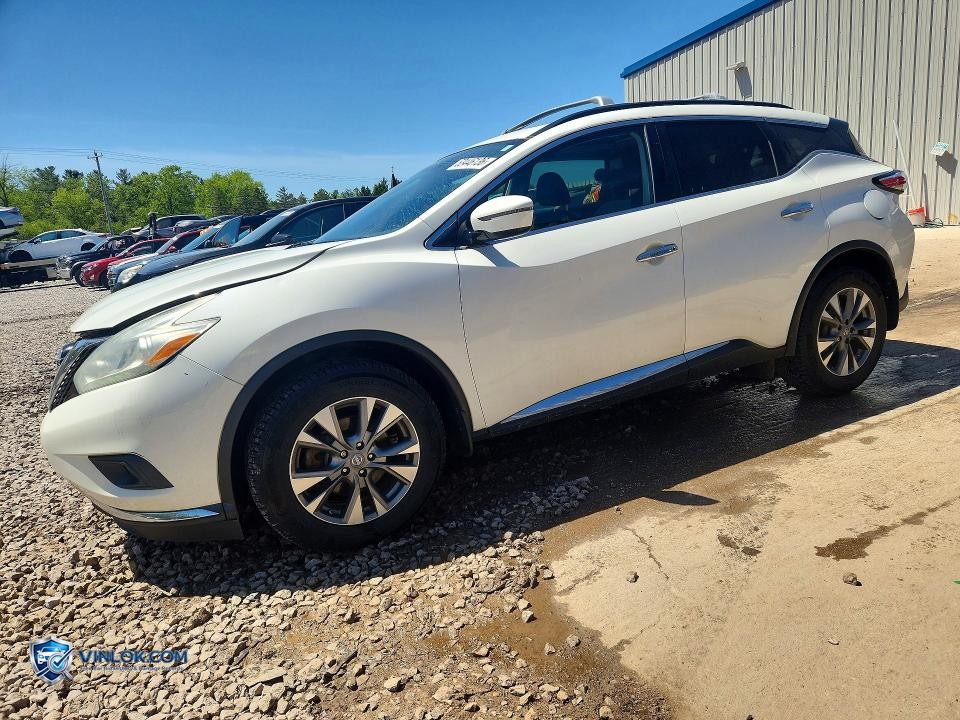 2017 NISSAN MURANO S – Lot 53446136 auction photo