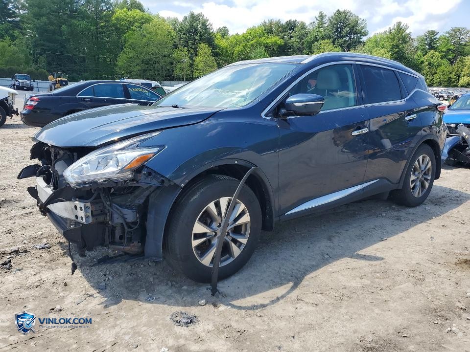 2015 NISSAN MURANO SL – Lot 53447086 auction photo