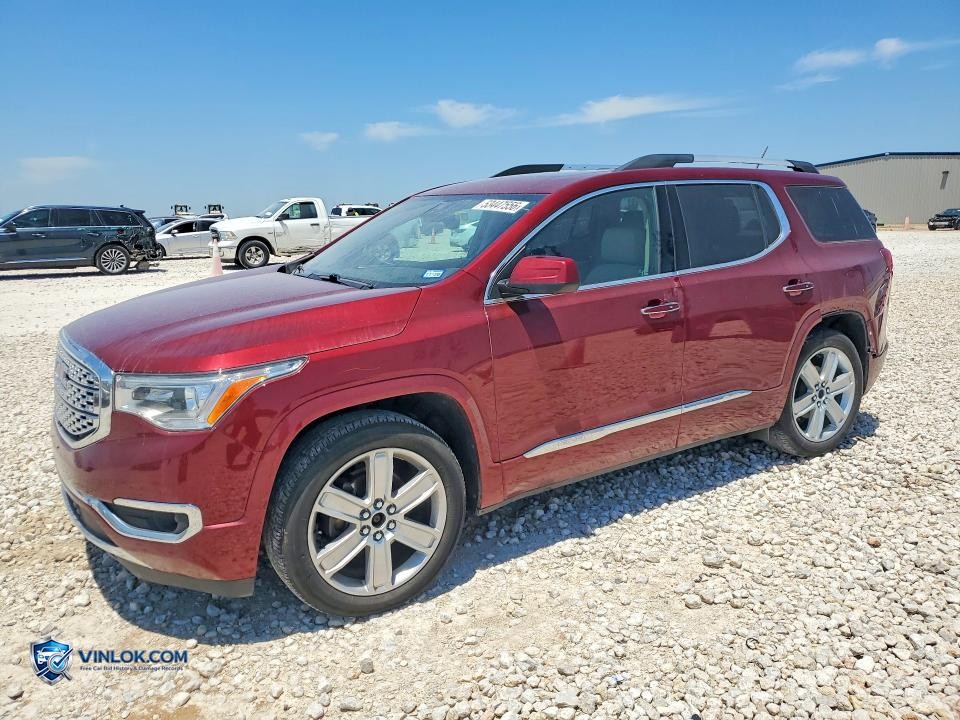 2017 GMC ACADIA DENALI – Lot 53447556 auction photo