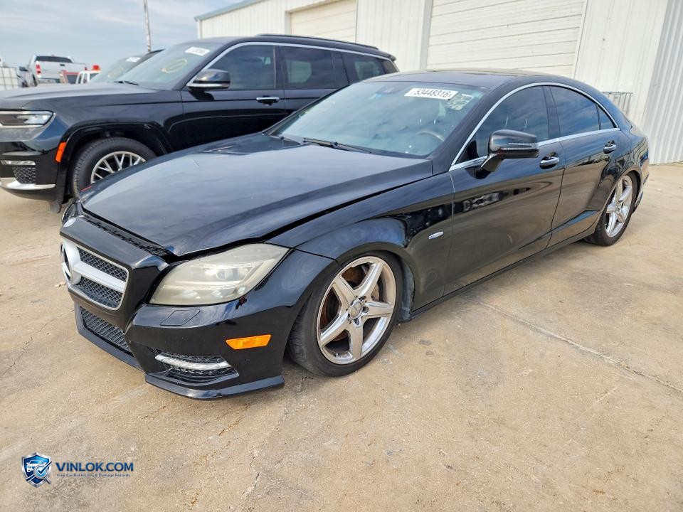 2012 MERCEDES-BENZ CLS 550 – Lot 53448316 auction photo