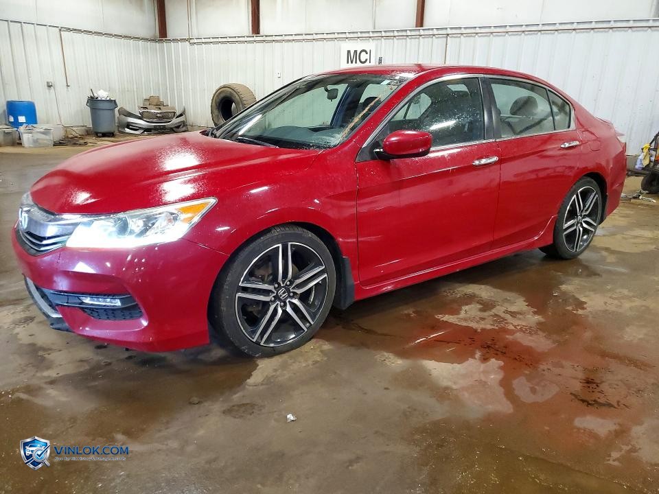 2016 HONDA ACCORD SPORT – Lot 53448776 auction photo