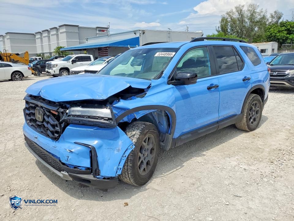 2025 HONDA PILOT TRAILSPORT – Lot 53448966 auction photo