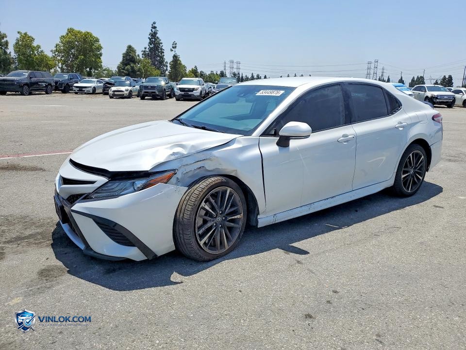 2019 TOYOTA CAMRY XSE – Lot 53449876 auction photo