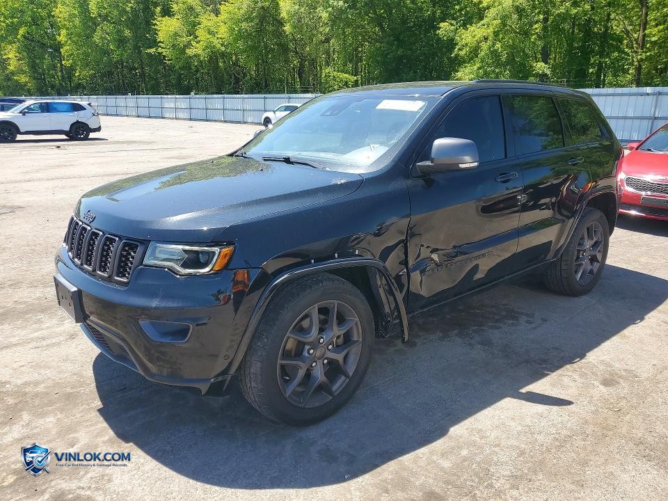 2021 JEEP GRAND CHEROKEE LIMITED – Lot 53449976 auction photo