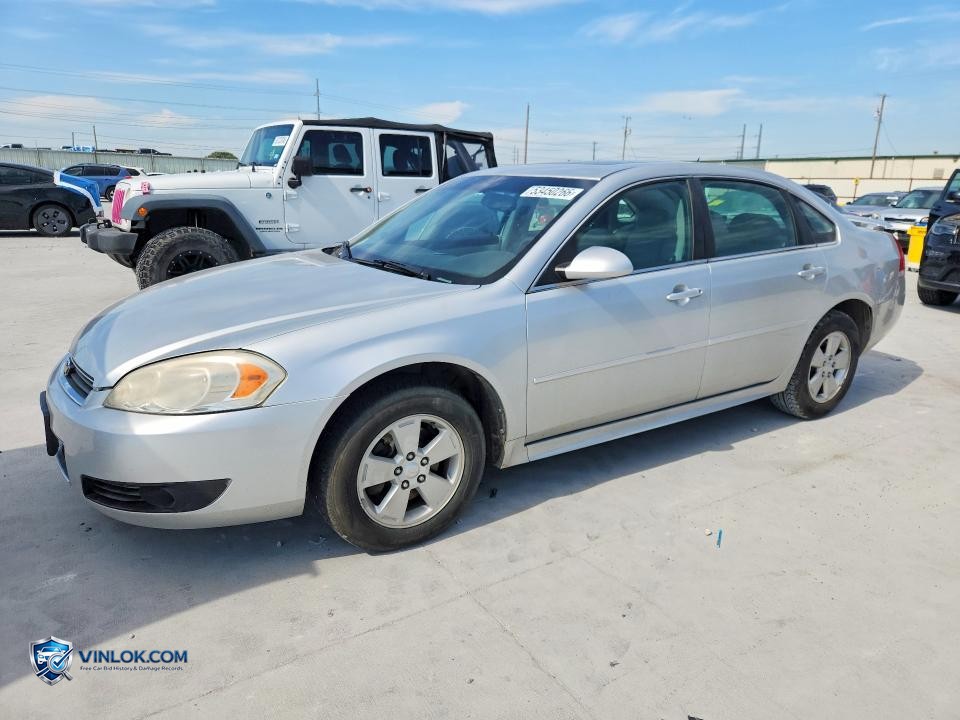 2010 CHEVROLET IMPALA LT – Lot 53450266 auction photo
