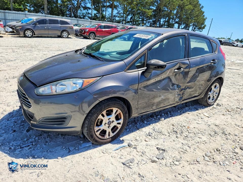 2015 FORD FIESTA SE – Lot 53450586 auction photo