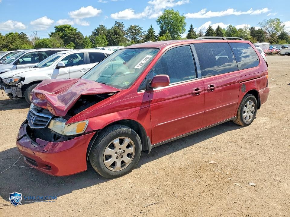 2002 HONDA ODYSSEY EXL – Lot 53451506 auction photo