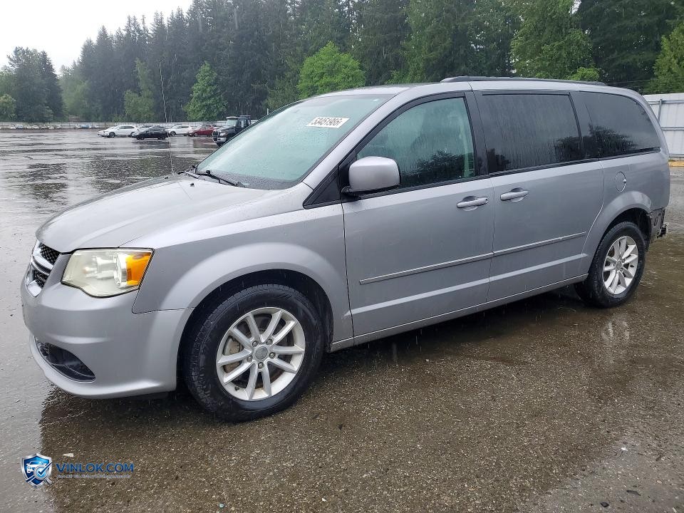 2014 DODGE GRAND CARAVAN SXT – Lot 53451986 auction photo