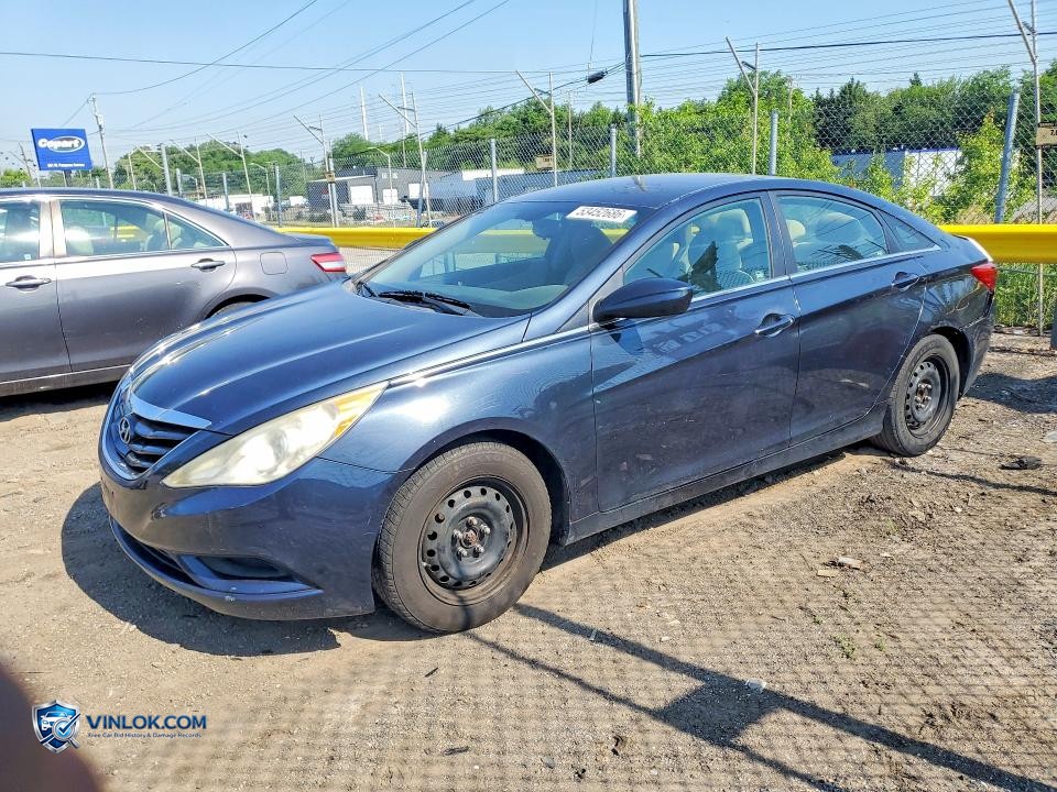 2012 HYUNDAI SONATA GLS – Lot 53452686 auction photo