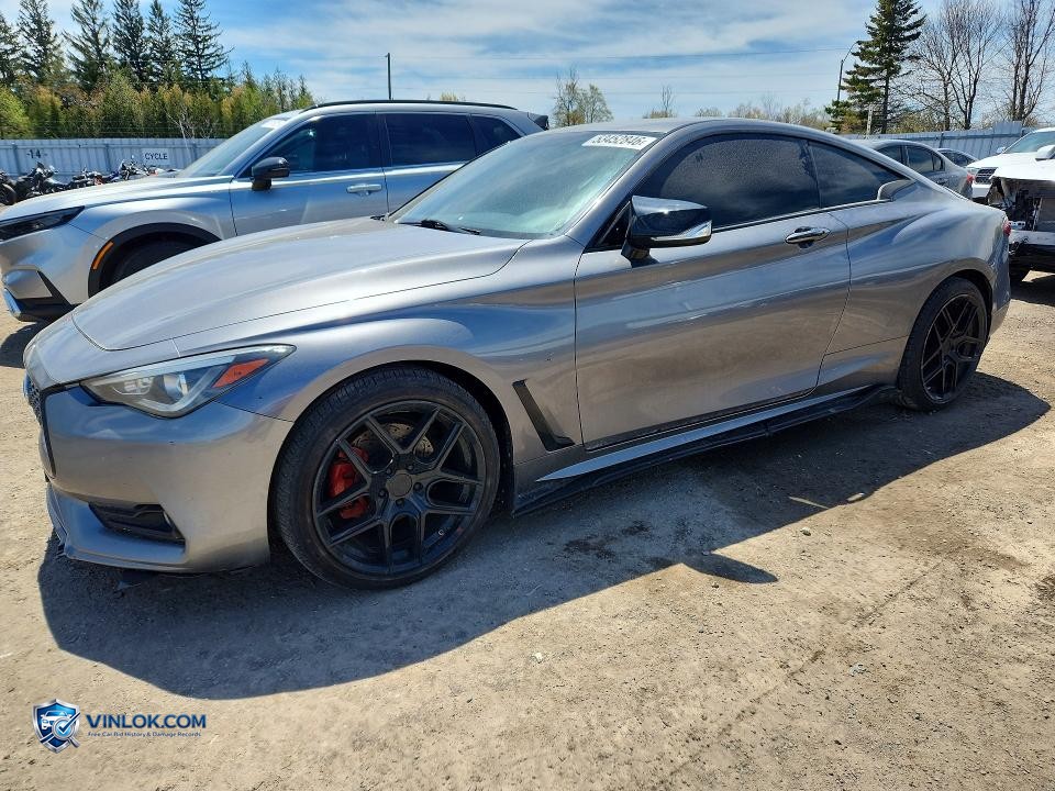 2017 INFINITI Q60 3.0T PREMIUM – Lot 53452846 auction photo