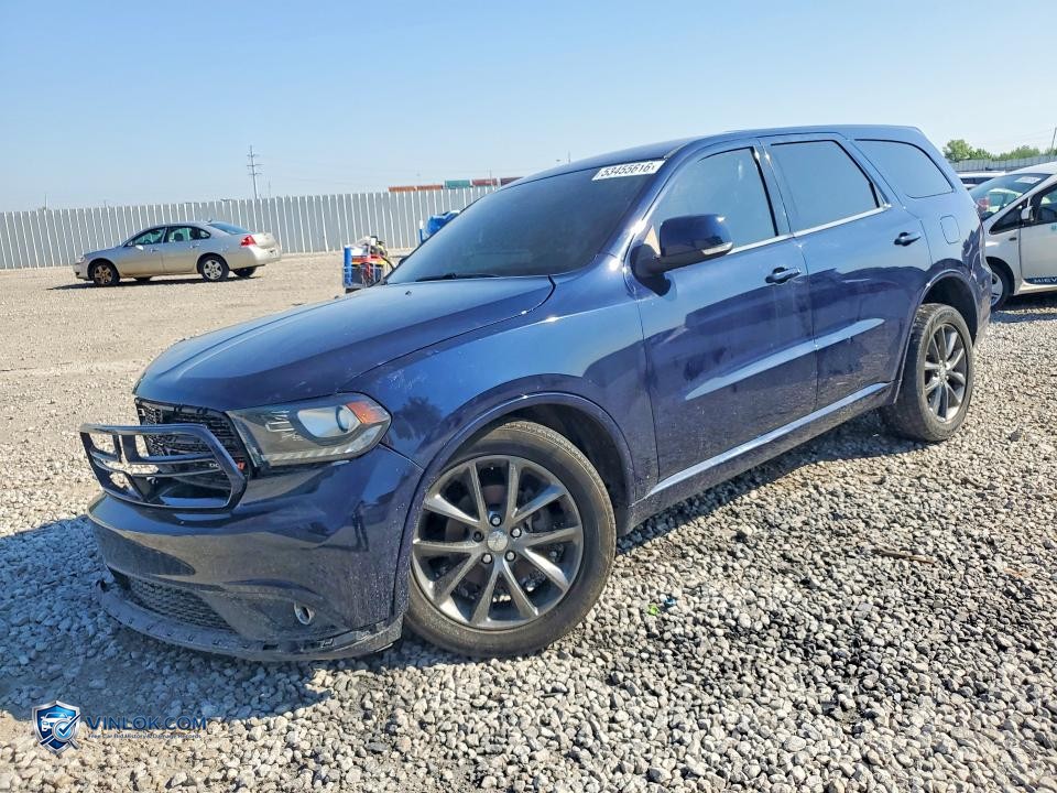 2017 DODGE DURANGO GT – Lot 53455616 auction photo