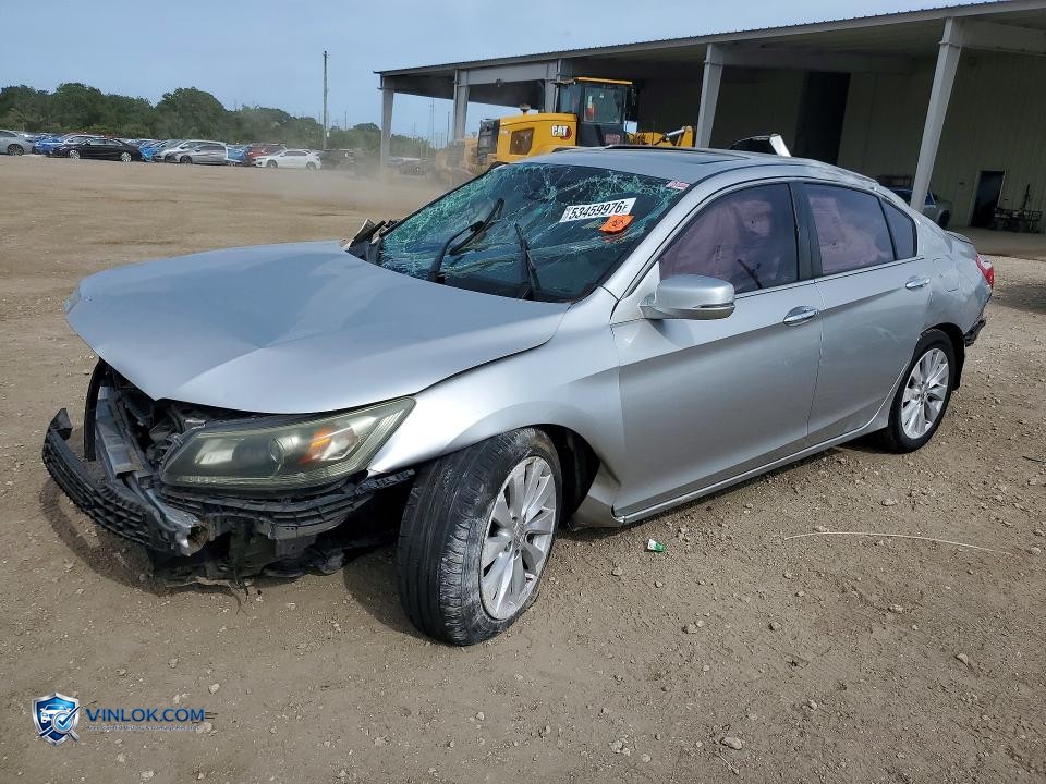 2015 HONDA ACCORD EXL – Lot 53459976 auction photo