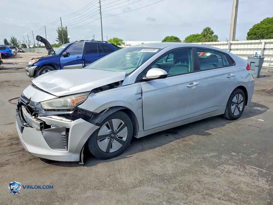 2017 HYUNDAI IONIQ BLUE – Lot 53463456 auction photo