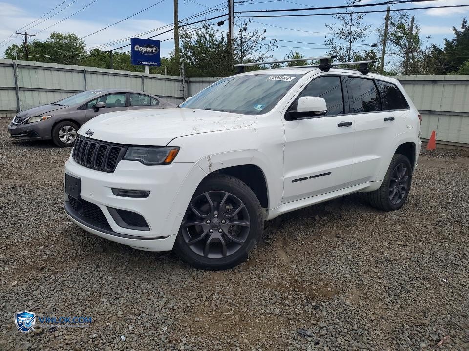 2020 JEEP GRAND CHEROKEE OVERLAND – Lot 53465456 auction photo