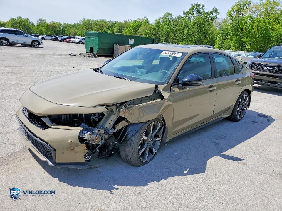 2025 HONDA CIVIC SPORT TOURING – Lot 53465506 auction photo