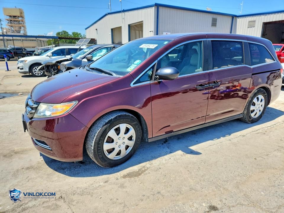 2014 HONDA ODYSSEY LX – Lot 53469276 auction photo