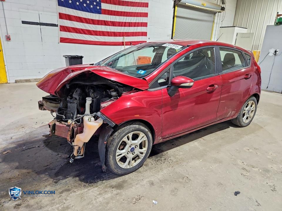 2016 FORD FIESTA SE – Lot 53472916 auction photo