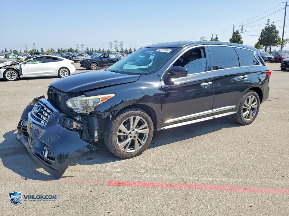 2013 INFINITI JX35 BASE – Lot 53473556 auction photo