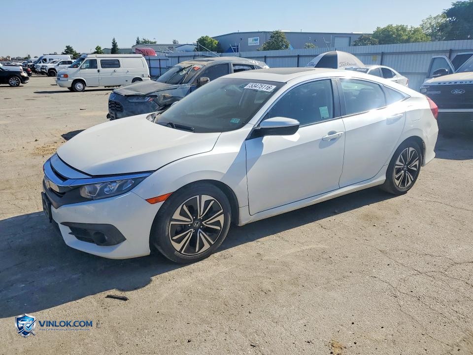 2017 HONDA CIVIC EX – Lot 53475116 auction photo