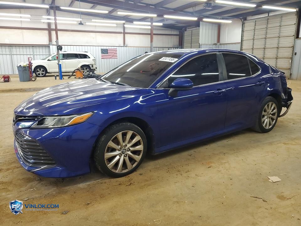 2018 TOYOTA CAMRY LE – Lot 53477496 auction photo