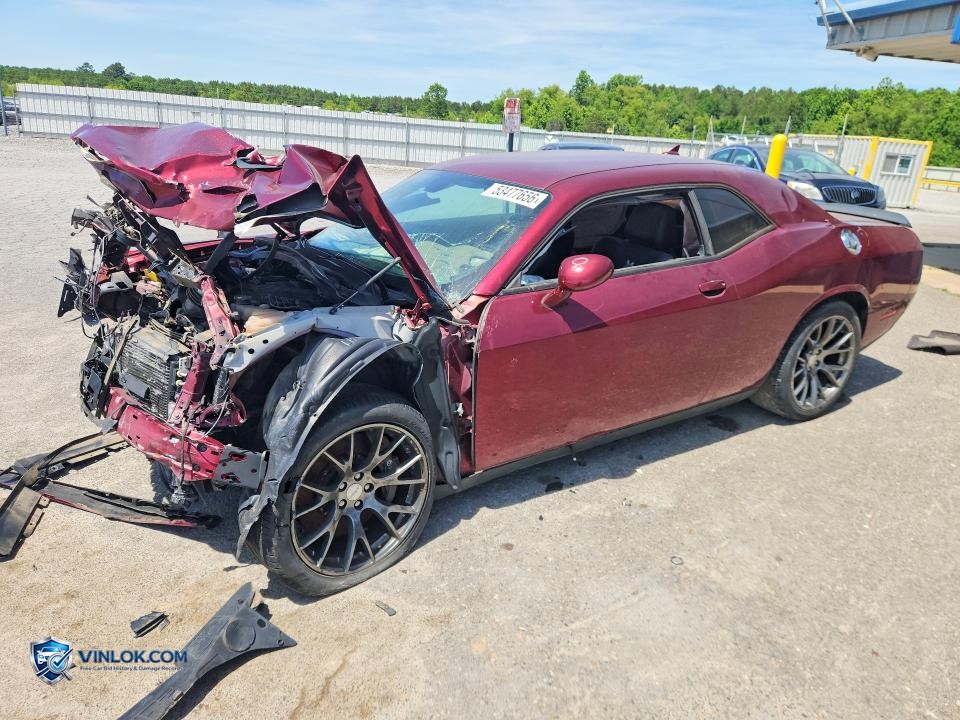 2018 DODGE CHALLENGER R – Lot 53477656 auction photo