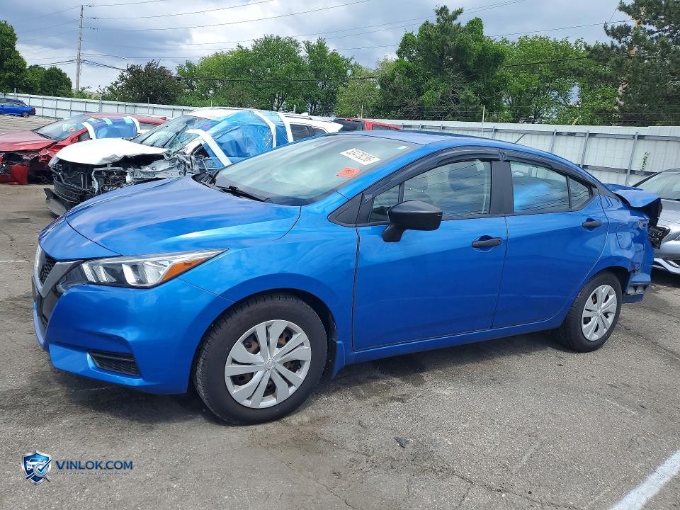 2020 NISSAN VERSA S – Lot 53478236 auction photo
