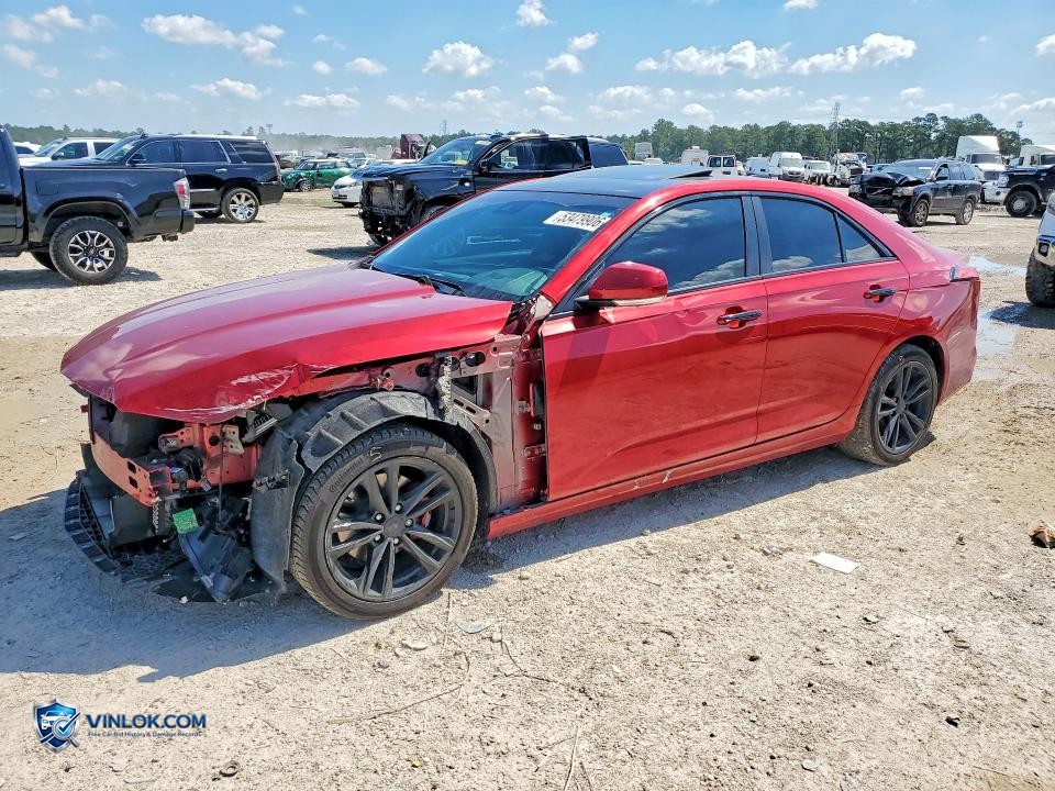 2025 CADILLAC CT4 LUXURY + – Lot 53479906 auction photo