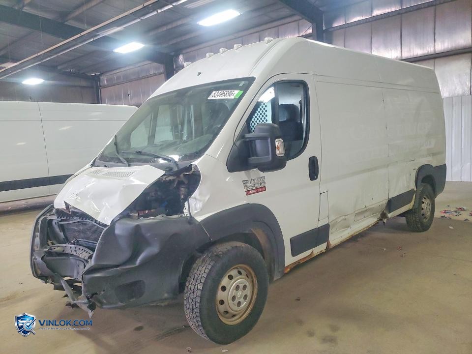 2014 RAM PROMASTER 3500 3500 HIGH – Lot 53496896 auction photo