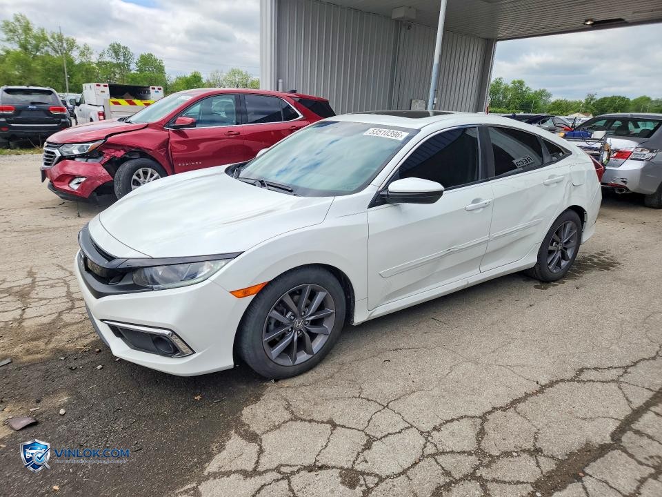 2019 HONDA CIVIC EX – Lot 53510396 auction photo
