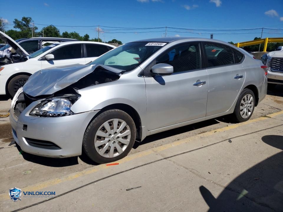 2015 NISSAN SENTRA S – Lot 53510586 auction photo