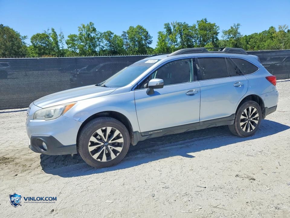 2016 SUBARU OUTBACK – Lot 53513056 auction photo