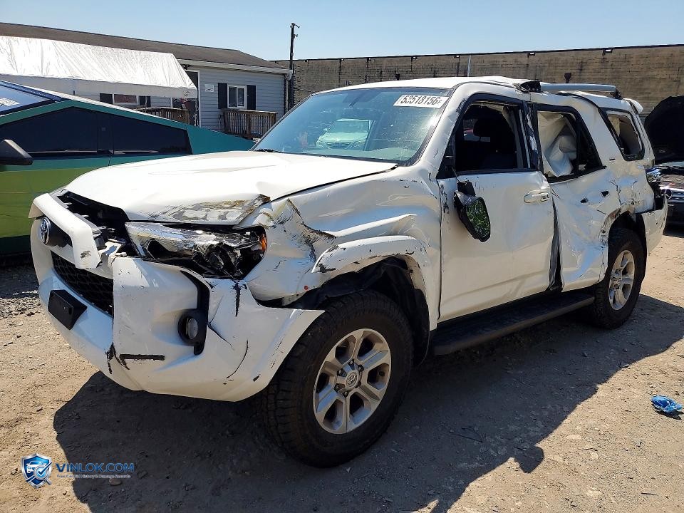 2018 TOYOTA 4RUNNER SR5 – Lot 53518156 auction photo