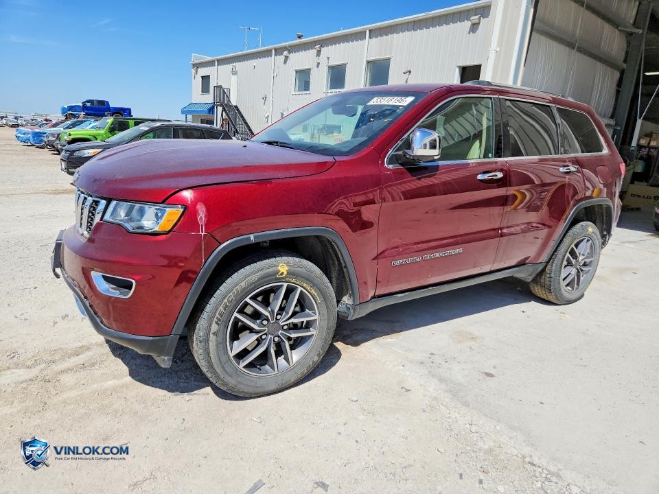2019 JEEP GRAND CHEROKEE LIMITED – Lot 53518196 auction photo