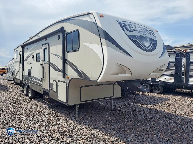 2015 CROSS ROADS REZERVE CAMPER – Lot 53519596 auction photo