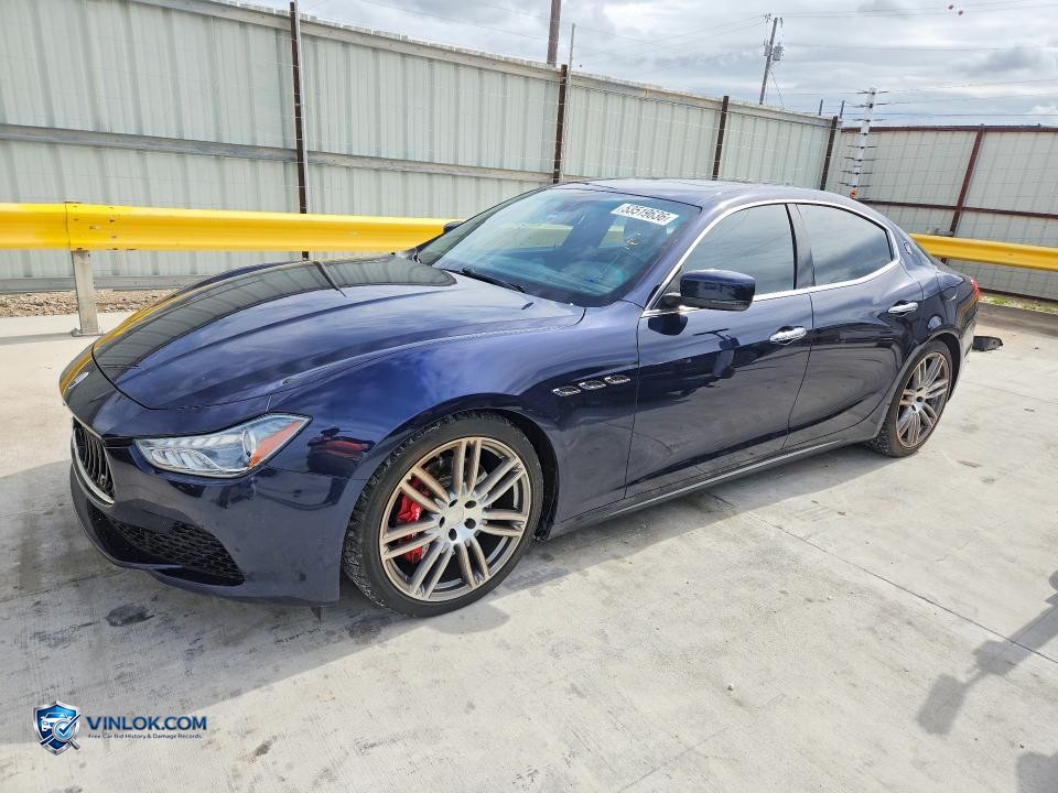 2015 MASERATI GHIBLI S – Lot 53519636 auction photo