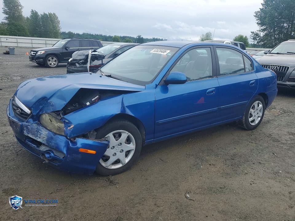 2006 HYUNDAI ELANTRA GLS – Lot 53520406 auction photo