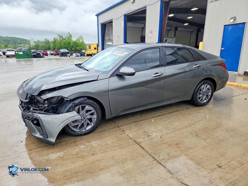 2024 HYUNDAI ELANTRA SEL – Lot 53520596 auction photo