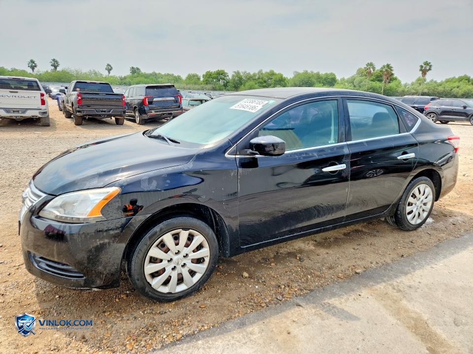2015 NISSAN SENTRA SV – Lot 53521186 auction photo
