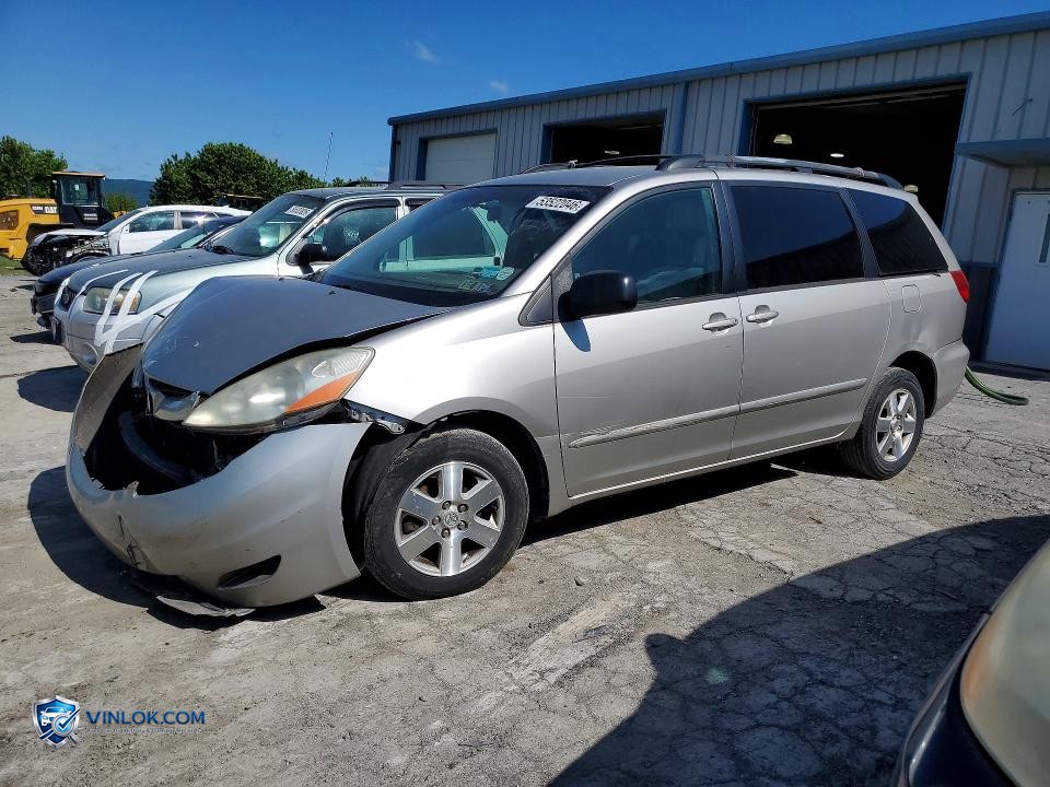 2008 TOYOTA SIENNA LE 7-PASSENGER – Lot 53522046 auction photo