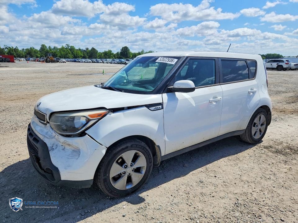 2016 KIA SOUL BASE – Lot 53522936 auction photo