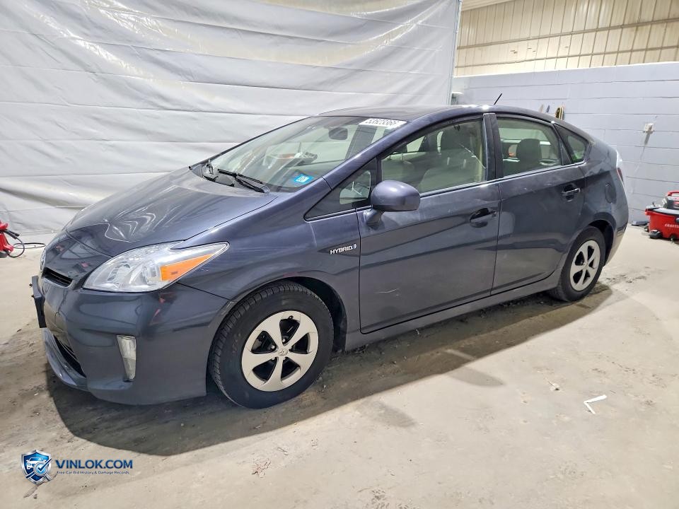 2012 TOYOTA PRIUS FOUR – Lot 53523366 auction photo